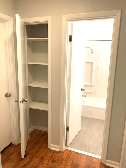 Linen closet by bathroom - 2209 Philo Rd