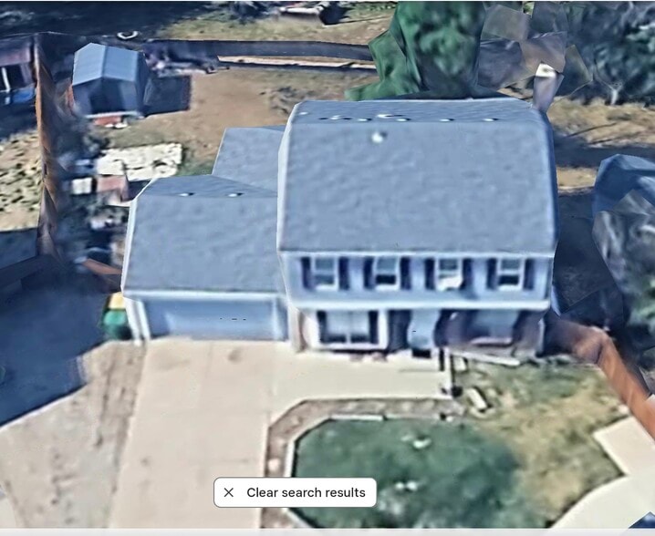 Aerial View with Backyard - 793 S Mobile St