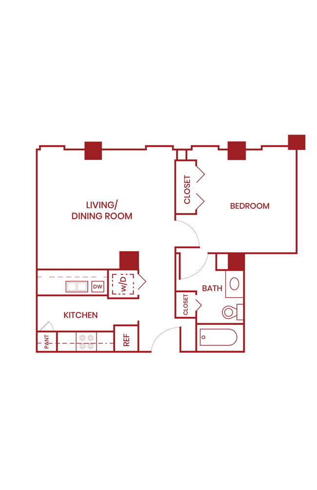 Floorplan - 2101 Church Street