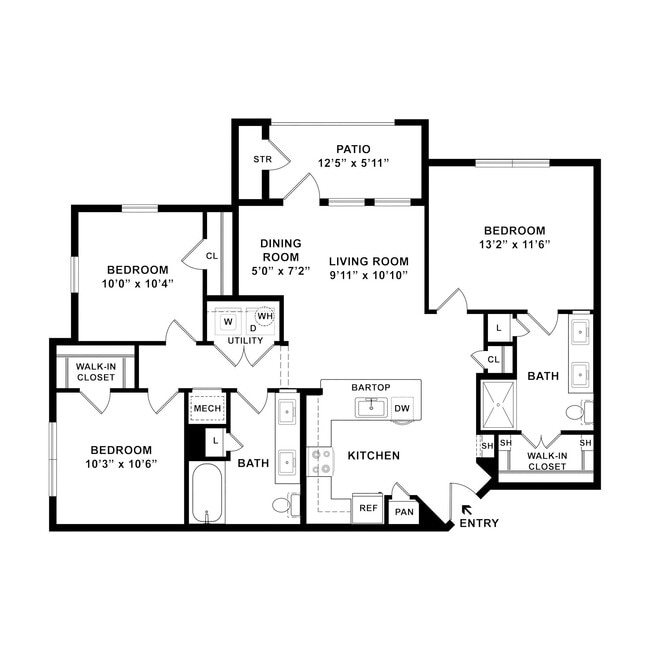 Floorplan - Palladium McKinney