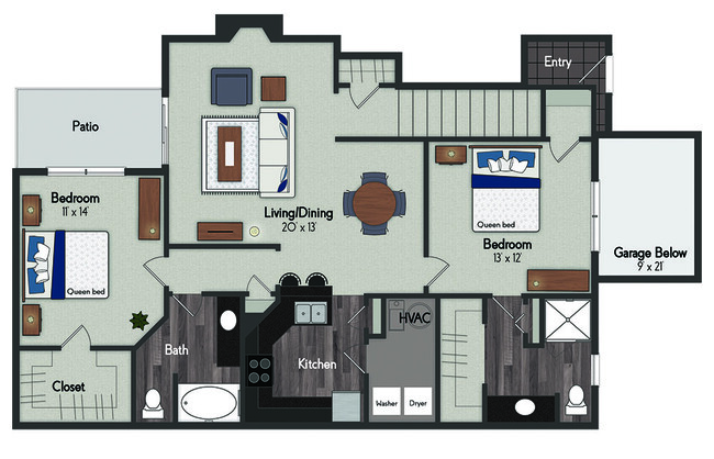 Floorplan - Crown Park by Broadmoor