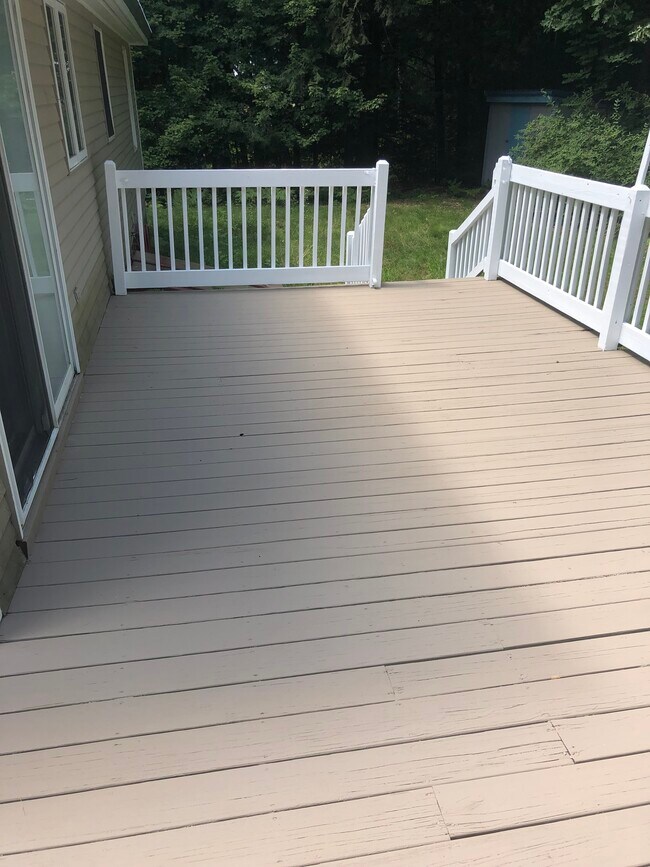 Back deck - 40 Beaver Dam Rd