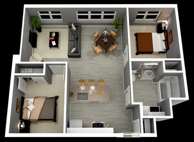 Floor Plan C - Diamond Place I