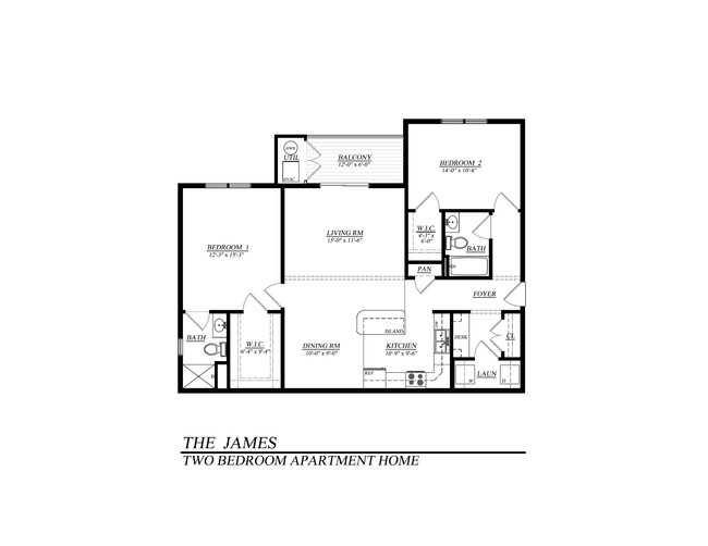 Floorplan - Hiatt Run Apartments