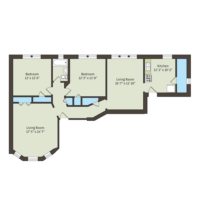 Floorplan - 925 East 46th Street