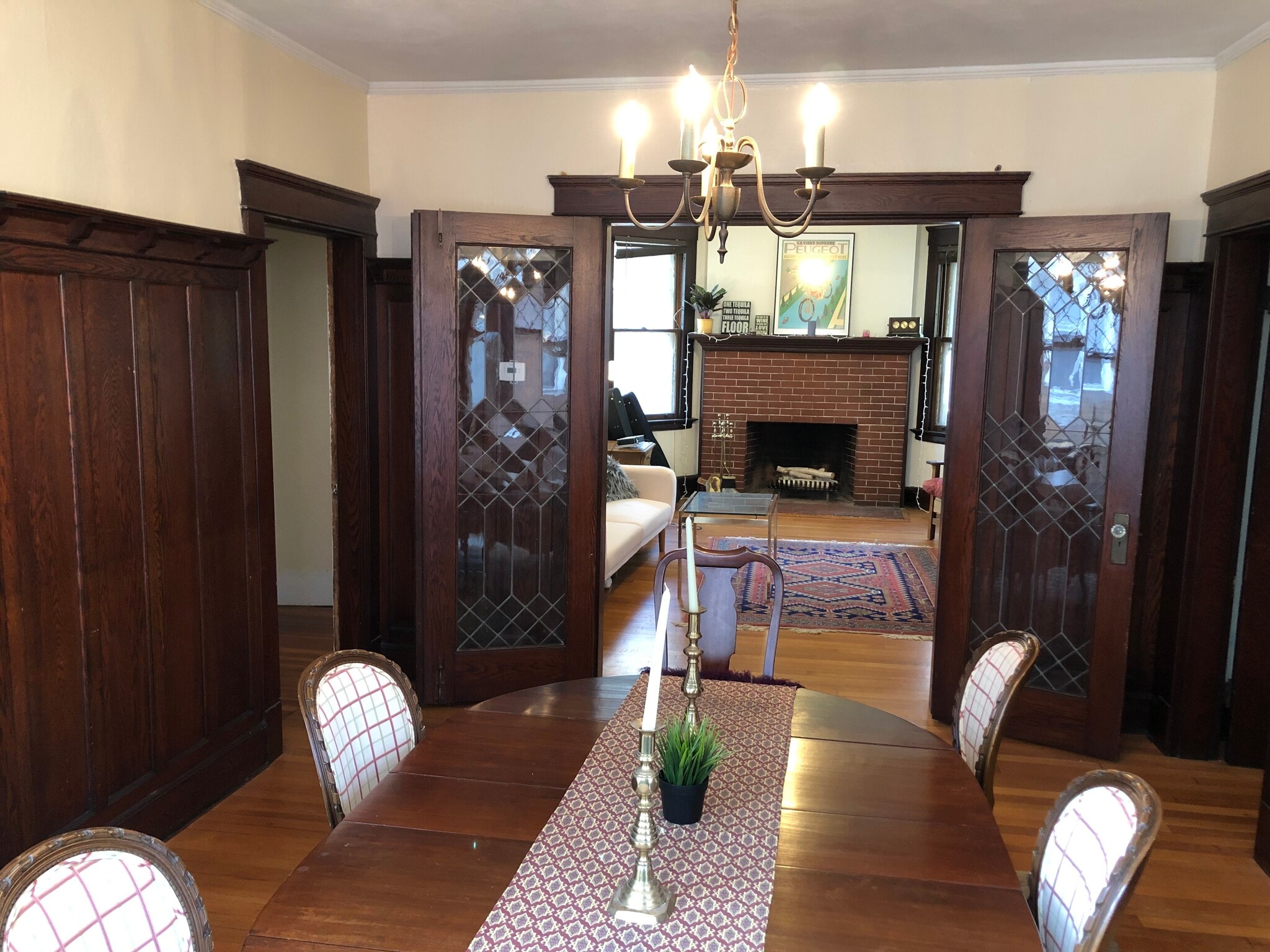 Dining room into living room - 94 Linden St