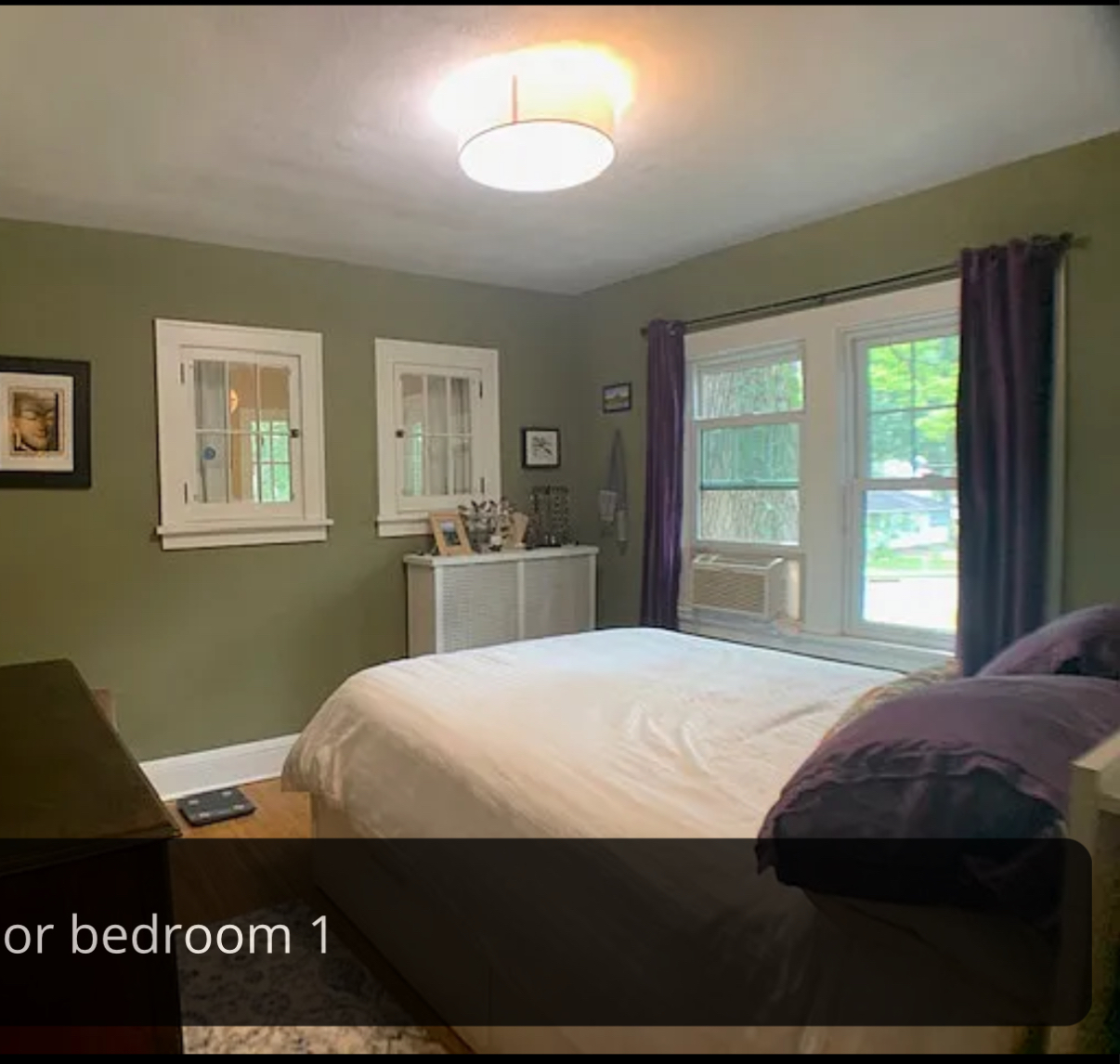 downstairs bedroom - 3604 Oakdale Ave N