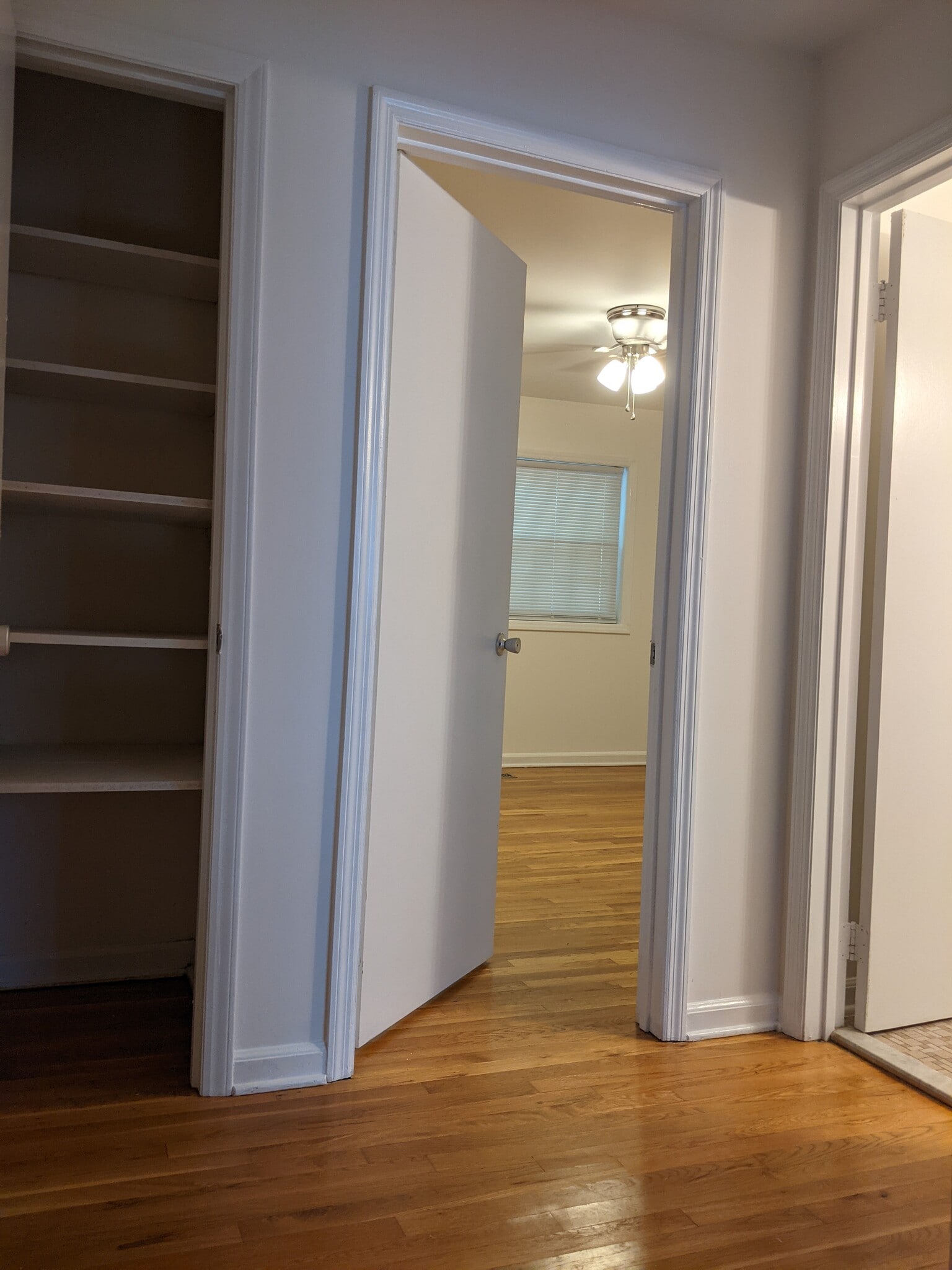 upstairs landing with closet - 400 Davie Rd