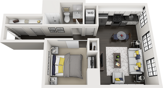 Floorplan - The Lofts at Atlantic Wharf