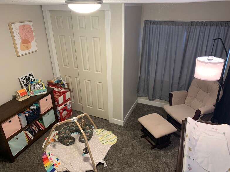 Back Bedroom w/ Closet - 2119 S Sherman St