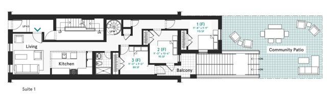 Floorplan - Common Halsey