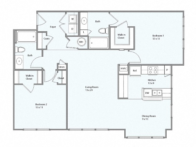 Floorplan - Lerner Parc Dulles