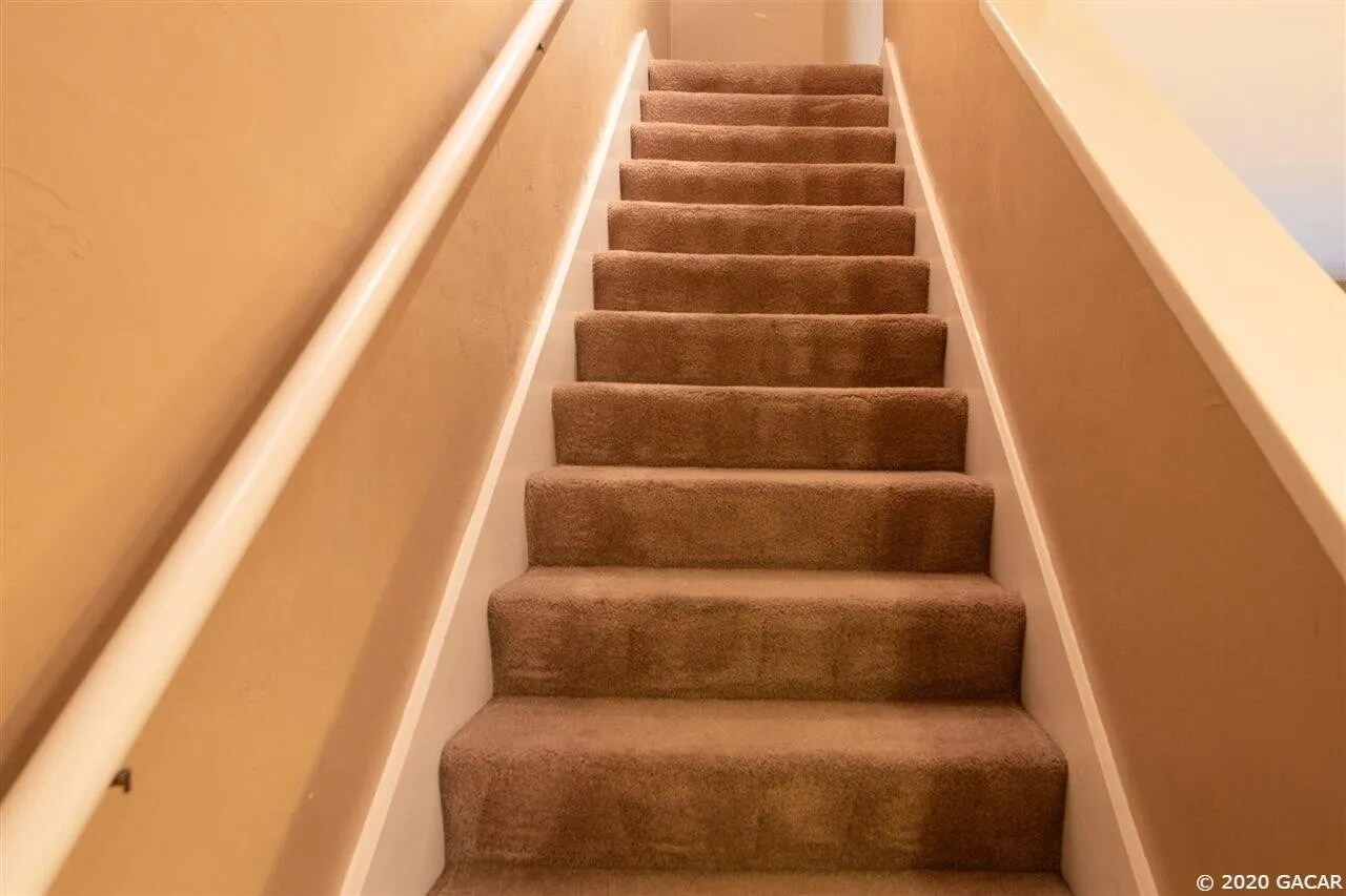 Stairs up. Note handrail for extra safety. - 4411 SW 34th St