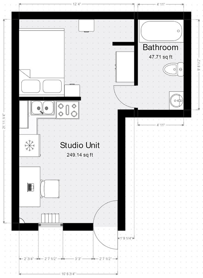 Floorplan - Campus Edge at SRU