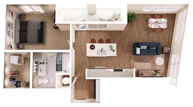 Floorplan - The Crown of Queen City