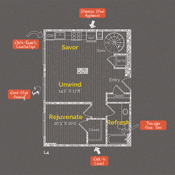 Floorplan - The Maxwell