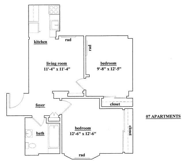 Floorplan - St. Francis Terrace LLC.