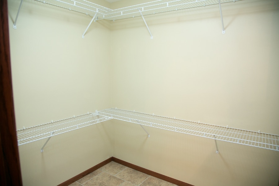 Primary bedroom closet - 6302 Pawnee Ln