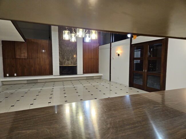 Living room/ dining room view from kitchen pass through - 3657 Broadmoor Blvd