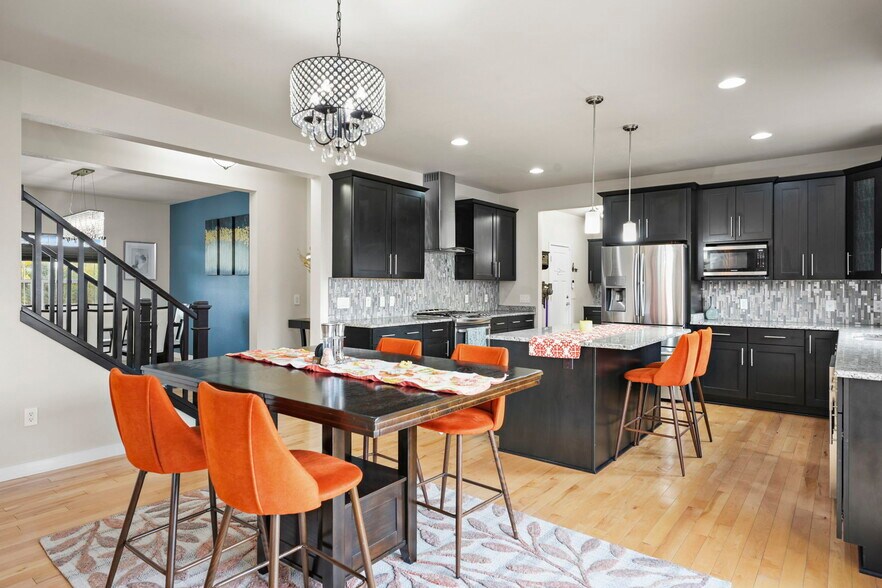 Breakfast table and Island - 630 Big Stone Trl