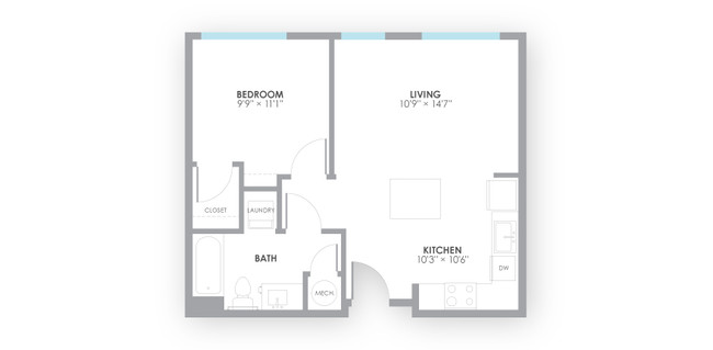 Floorplan - AMP Luxury Apartments