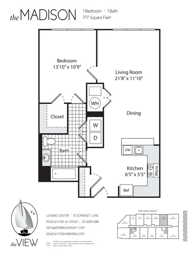 Floorplan - The View at Edgewater