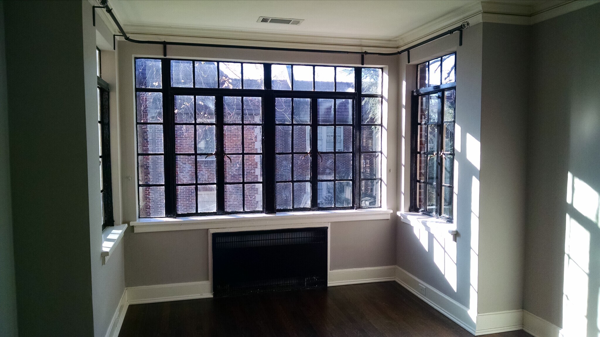 Living Room Metal Casement Window - 1765 Peachtree St NE