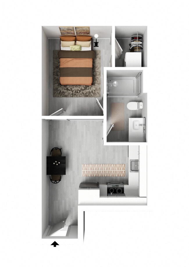 Floorplan - Parkview Lofts Apartments