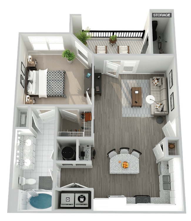 Floorplan - Meridian at Broad Street Market