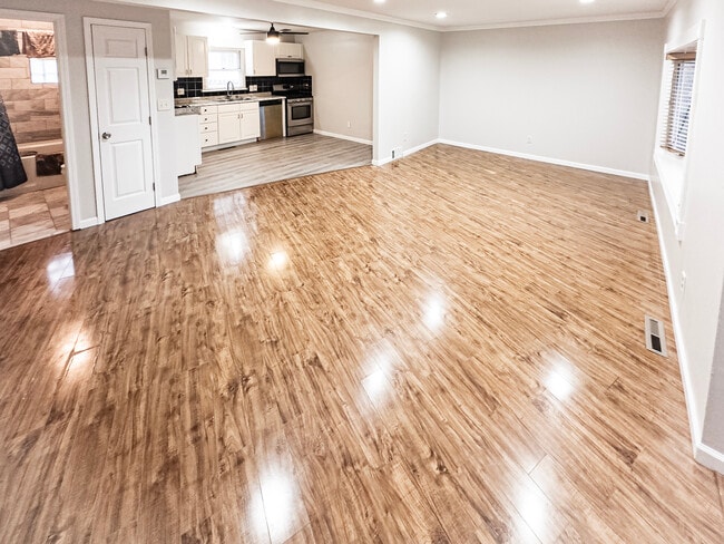 Main Room & Kitchen - 601 Harlem Rd