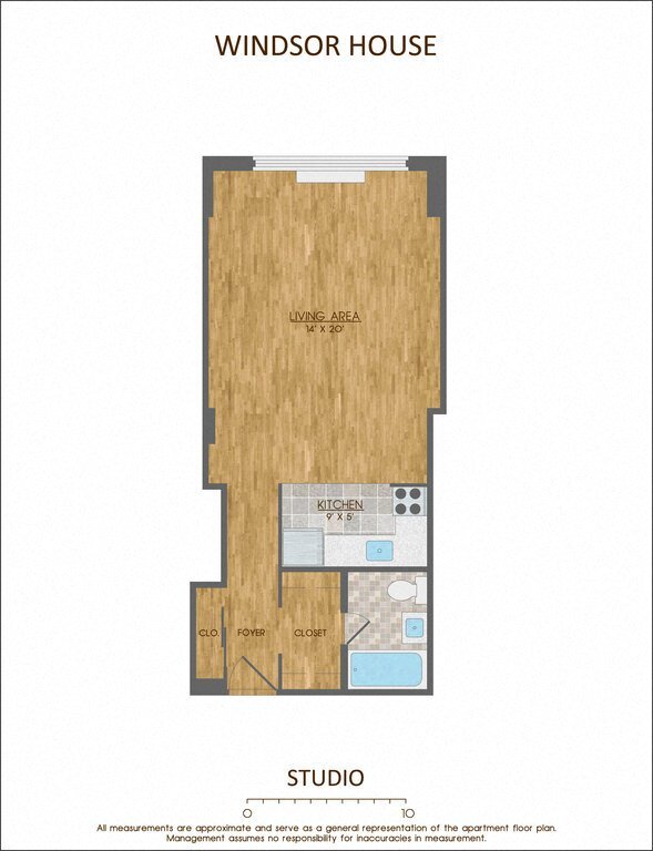 Floorplan - Windsor House Apartments