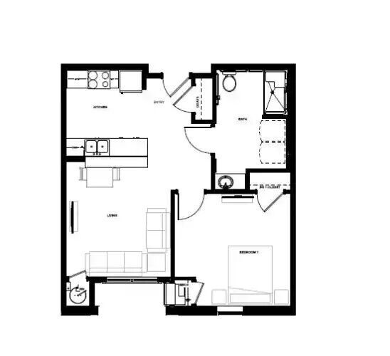 Floorplan - Stanton Park Apartments