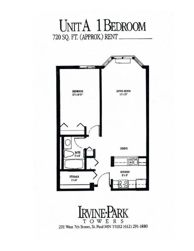 Floorplan - Irvine Park Towers