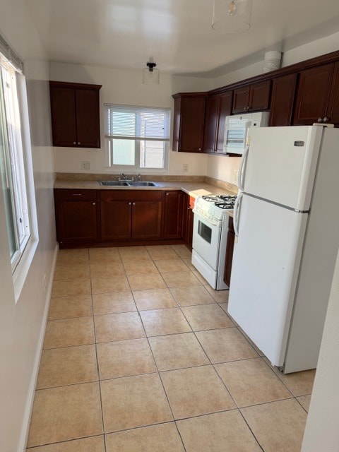 Newer gas stove, oven, microwave. Refrigerator. - 4626 E 7th St