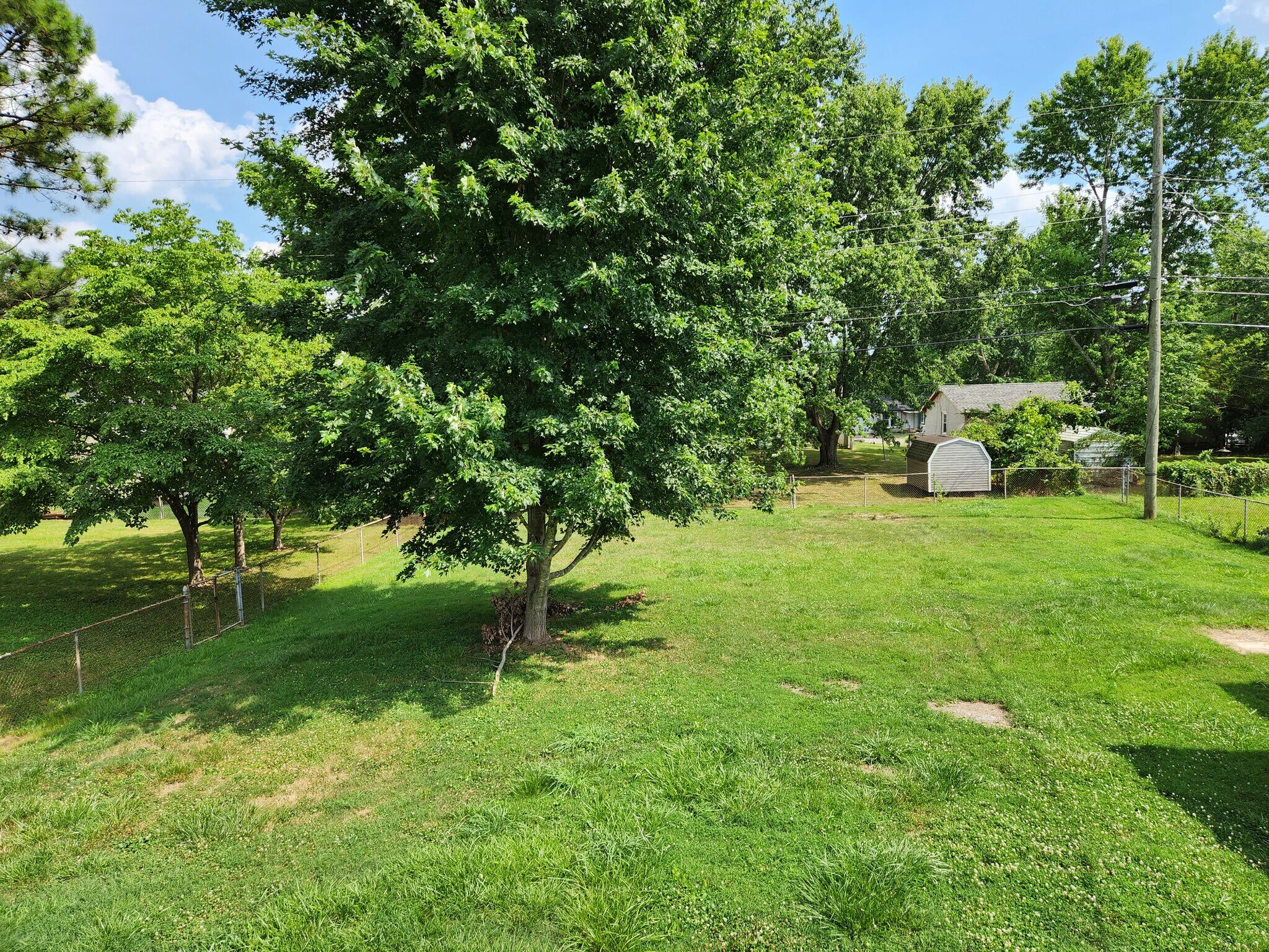 Backyard - 124 Airport Rd