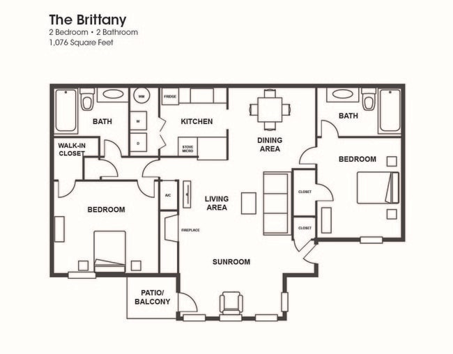 Floorplan - Webb Bridge Crossing