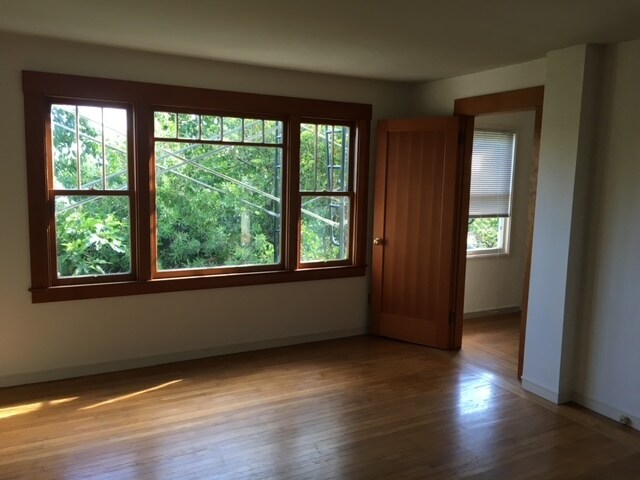 Livingroom window with door to plus room. - 43 Bishop Rd
