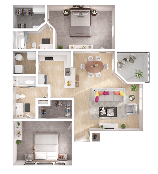 Floorplan - Solis at Flamingo