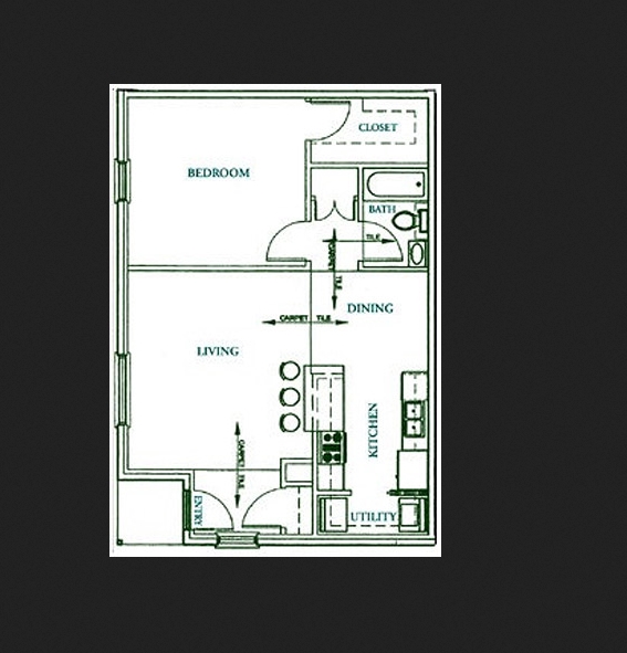 1BR/1BA - Stone Gate Terrace