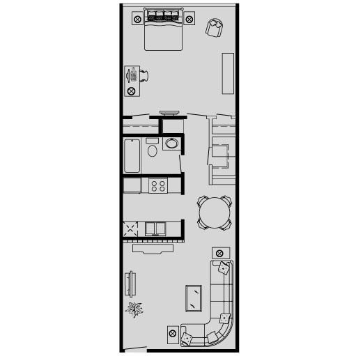 Floorplan - Waters of Winrock Apartments