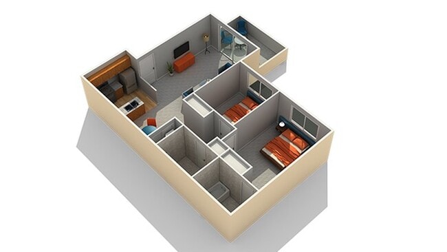 Floorplan - OceanAire Apartment Homes