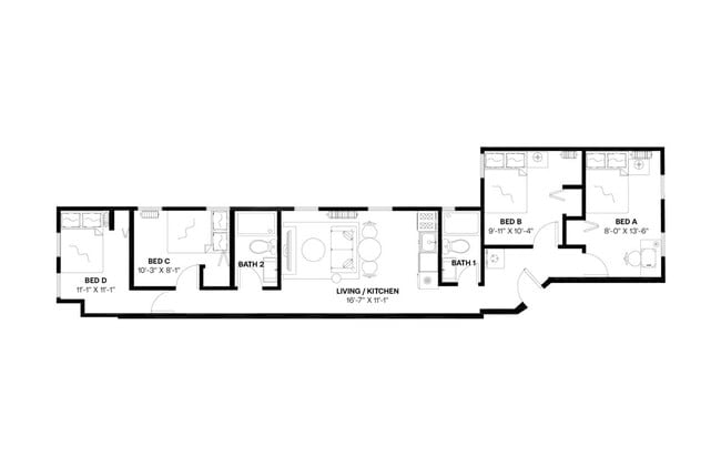 Building Photo - Room in Shared 4 bed/2 bath home in West Harlem