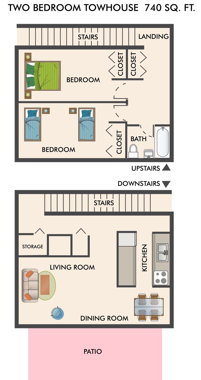 Floorplan - Oakview Apartments