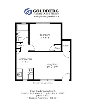 1BR/1BA - Shore Gardens Apartments