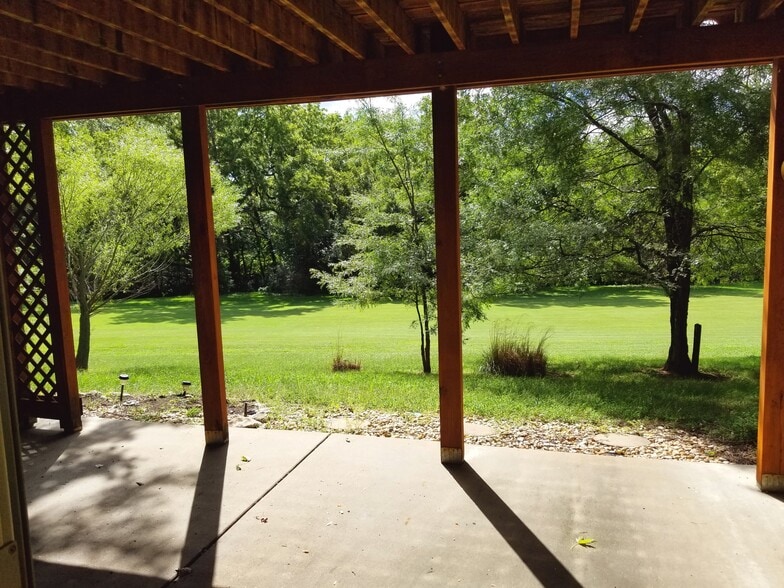 Basement Living Room - view from walk-out sliding glass doors - 3023 University Dr