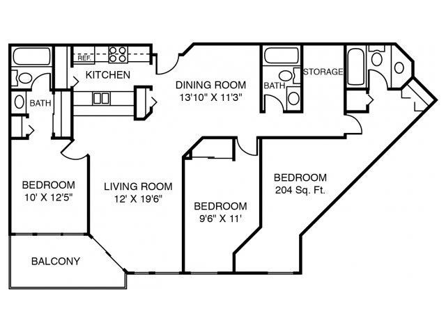 Floorplan - Parkside at Medicine Lake