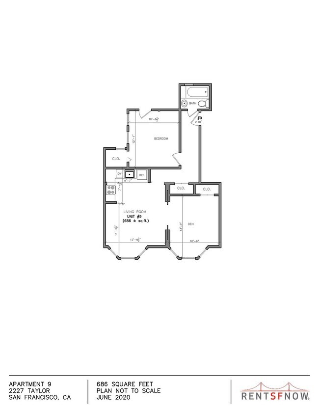 Floorplan - 2227 Taylor