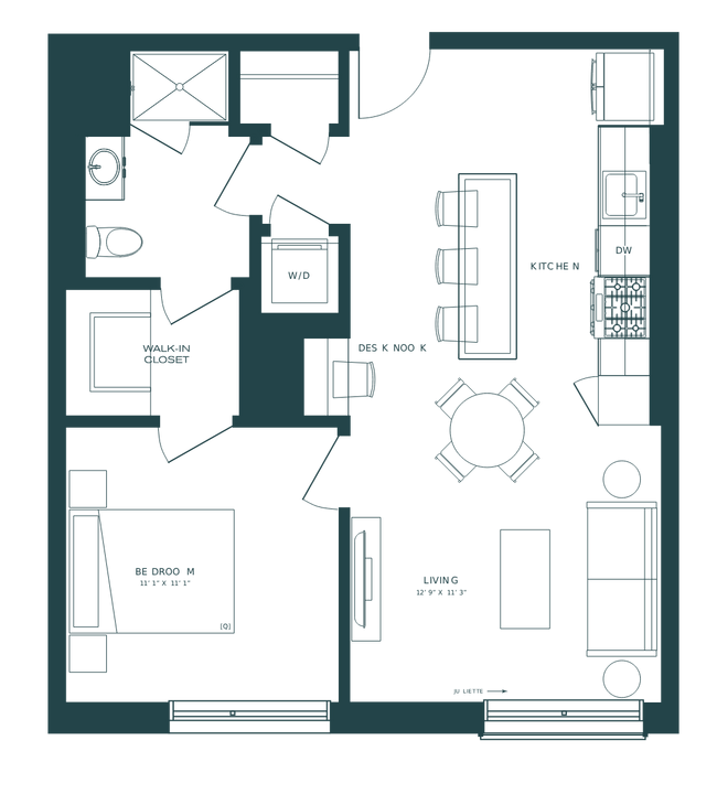 Floorplan - Porter