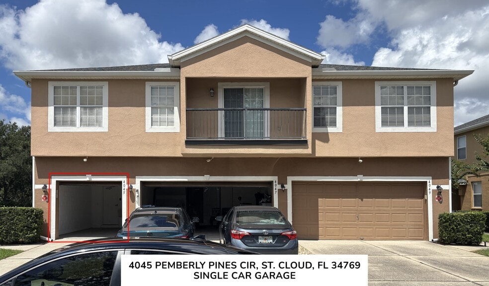 2nd floor with balcony - 4045 Pemberly Pines Cir