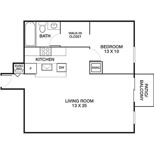 Floorplan - Boulder Creek Apartments